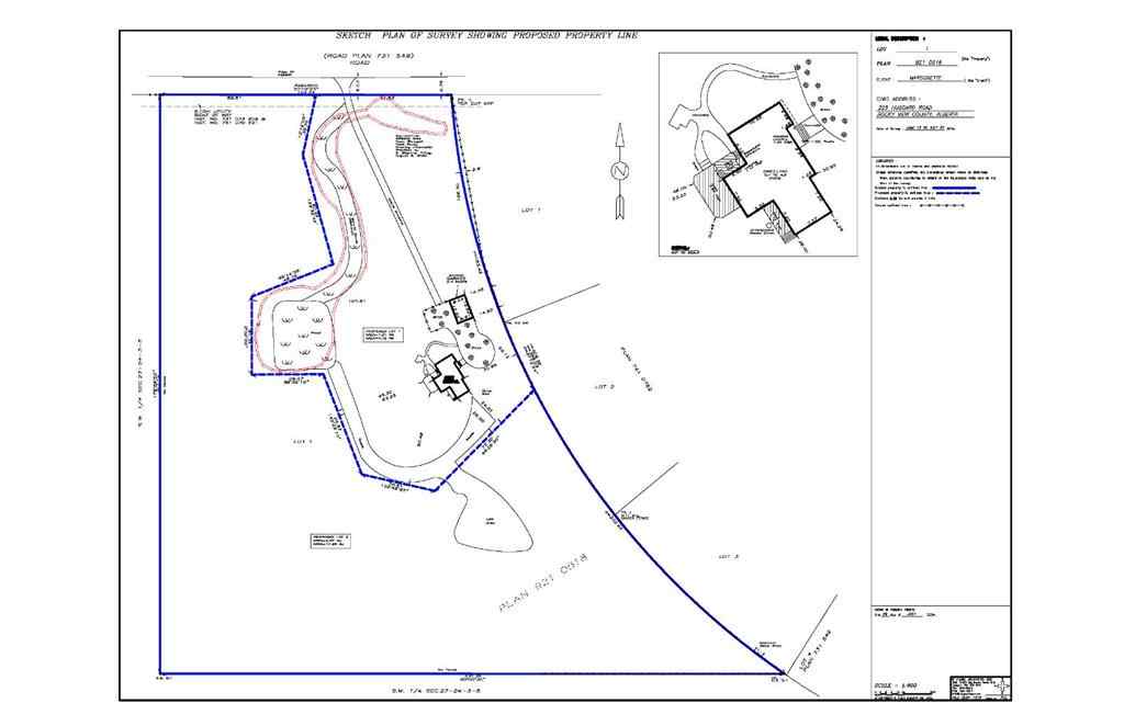 MLS® A2214515 - 11.29 Acres Huggard Road  in Springbank Rural Rocky View County, Land