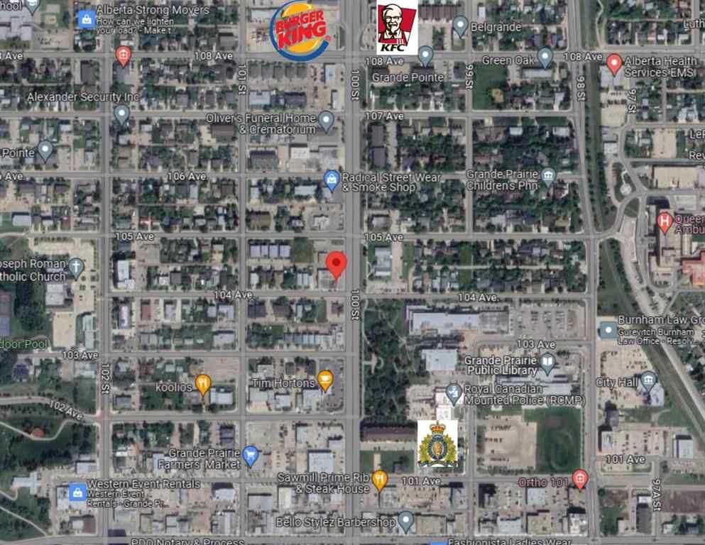 MLS® A2214559 - Unit #201 10404 100 Street  in VLA Montrose Grande Prairie, Commercial