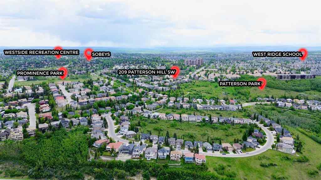 MLS® A2214569 - 209 Patterson Hill SW in Patterson Calgary, Residential