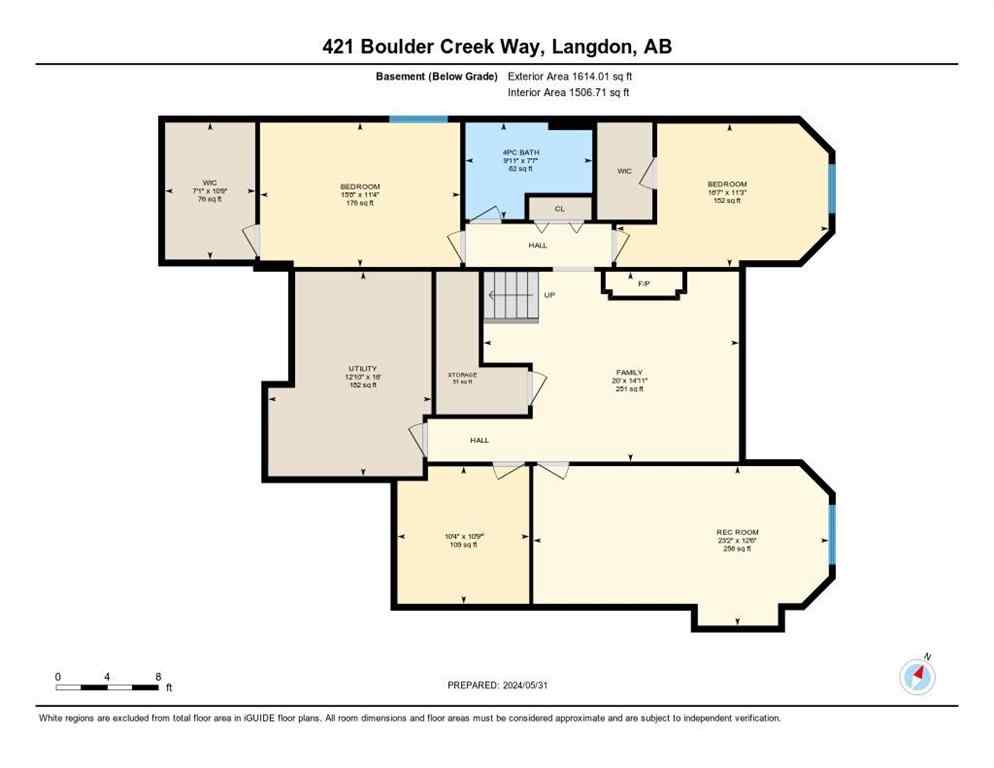 MLS® A2214598 - 421 Boulder Creek Way SE in Boulder Creek Estates Langdon, Residential