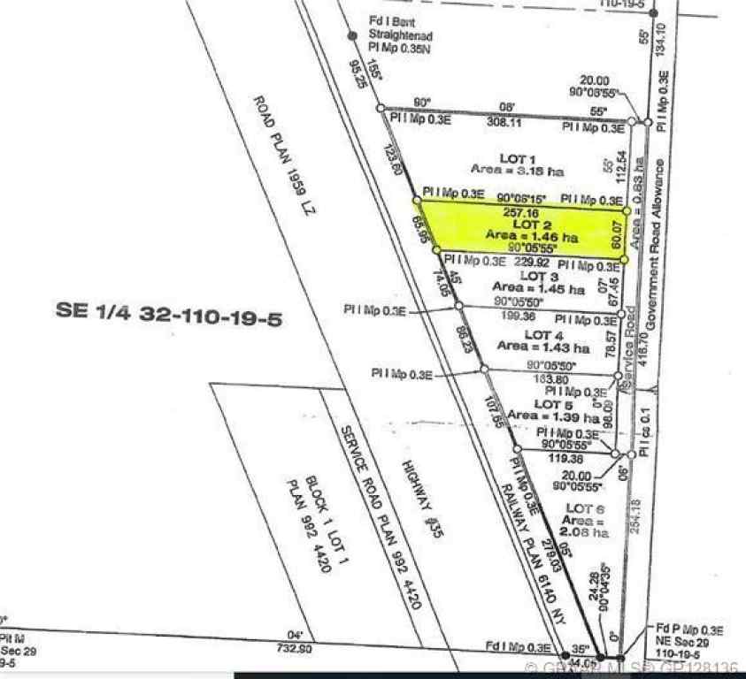 MLS® A2214735 - Lot #2   in NONE Rural Mackenzie County, Land