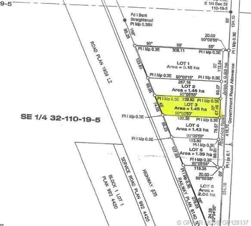 MLS® A2214736 - Lot #3   in NONE Rural Mackenzie County, Land