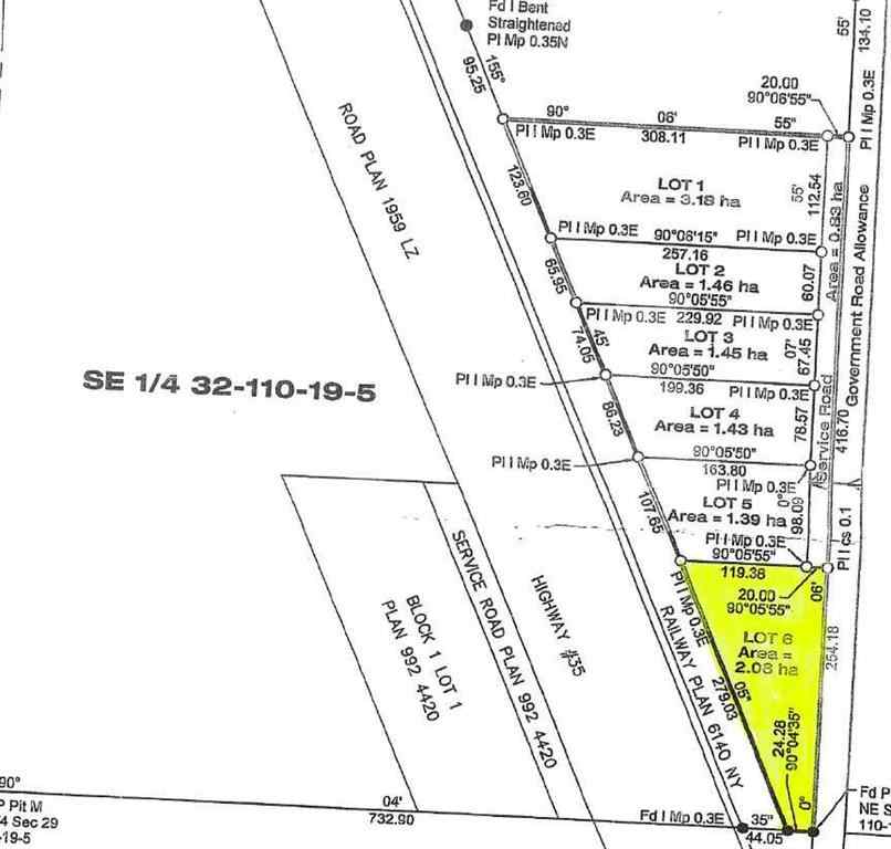 MLS® A2214743 - Lots 5 & 6   in NONE Rural Mackenzie County, Land