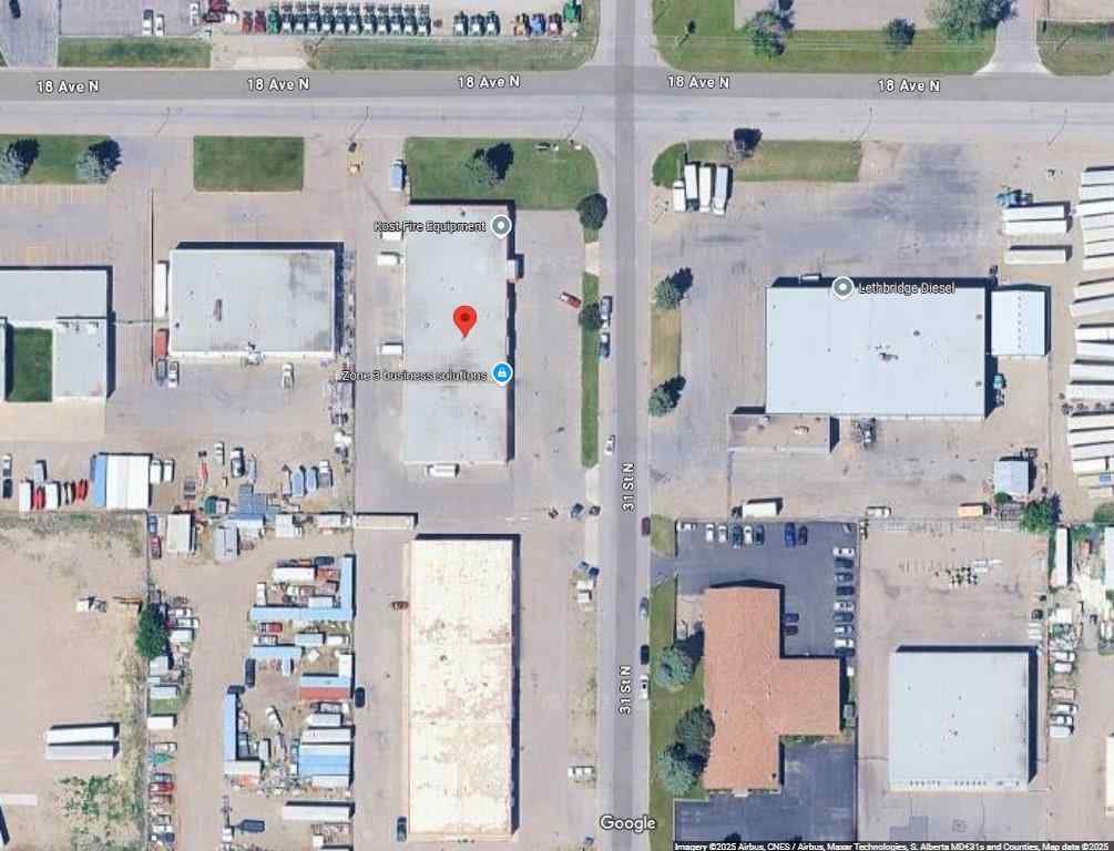 MLS® A2214909 - Unit #2B 1710 31 Street N in Churchill Industrial Park Lethbridge, Commercial