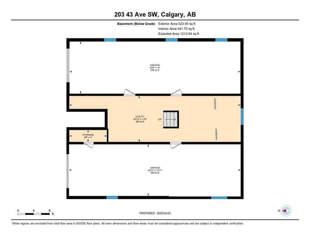 MLS® A2215051 - 203 43 Avenue SW in Parkhill Calgary, Residential