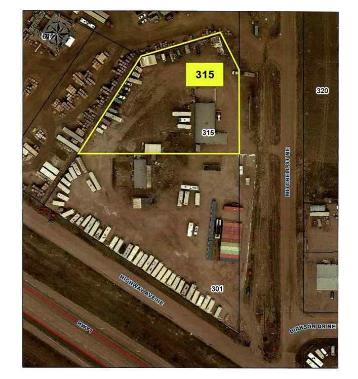 MLS® A2215263 - 315 Mitchell Street NE in Redcliff Industrial Redcliff, Commercial