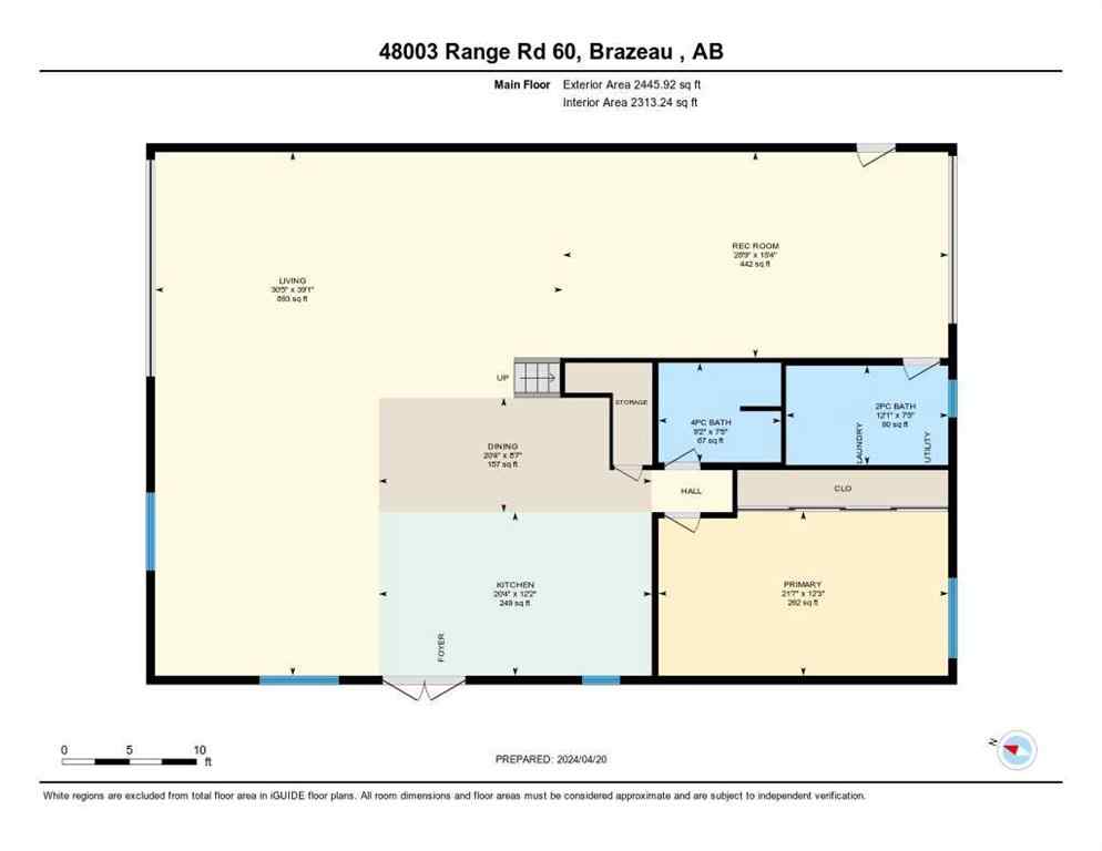 MLS® A2215314 - 48003 Range Road 60   in NONE Rural Brazeau County, Residential