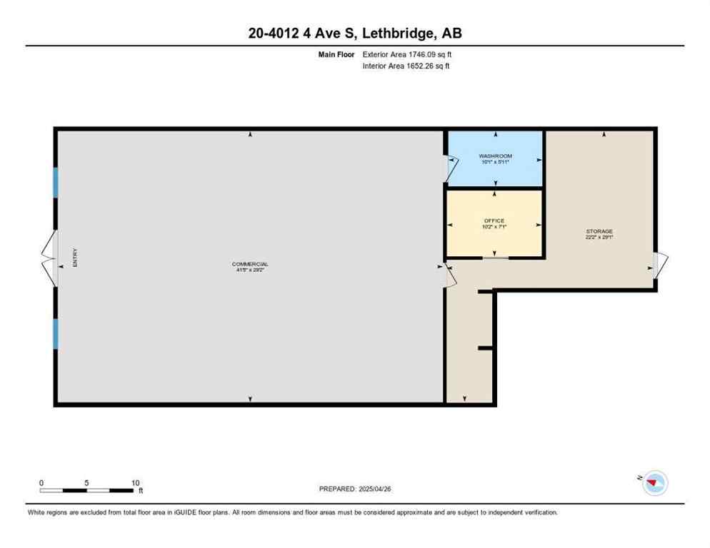 MLS® A2215418 - Unit #20 4012 4 Avenue S in Wt Hill Business Park Lethbridge, Commercial