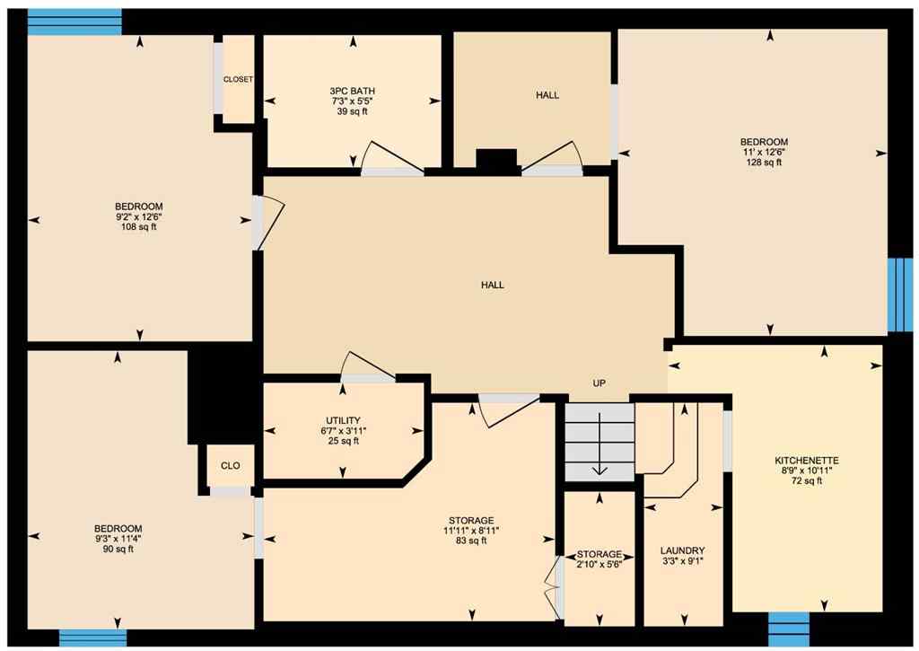 MLS® A2215530 - 216 15 Avenue NW in Crescent Heights Calgary, Residential
