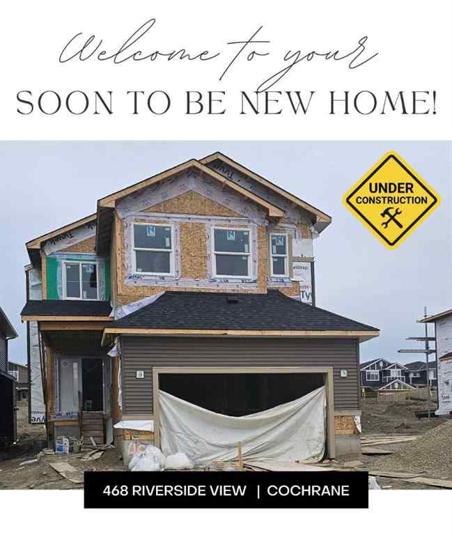 MLS® A2215558 - 468 Rivercrest View  in Rivercrest Cochrane, Residential
