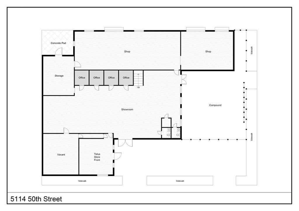 MLS® A2215615 - 5114 50th Street   in NONE High Prairie, Commercial