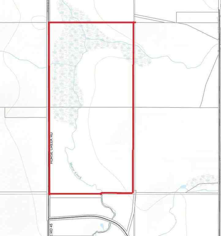 MLS® A2215641 - 325 Acres Horse Creek Road   in NONE Rural Rocky View County, Land