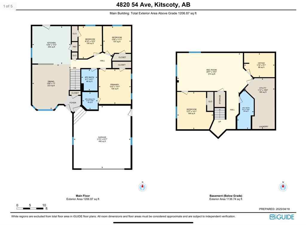 MLS® A2215650 - 4820 54 Avenue  in Kitscoty Kitscoty, Residential