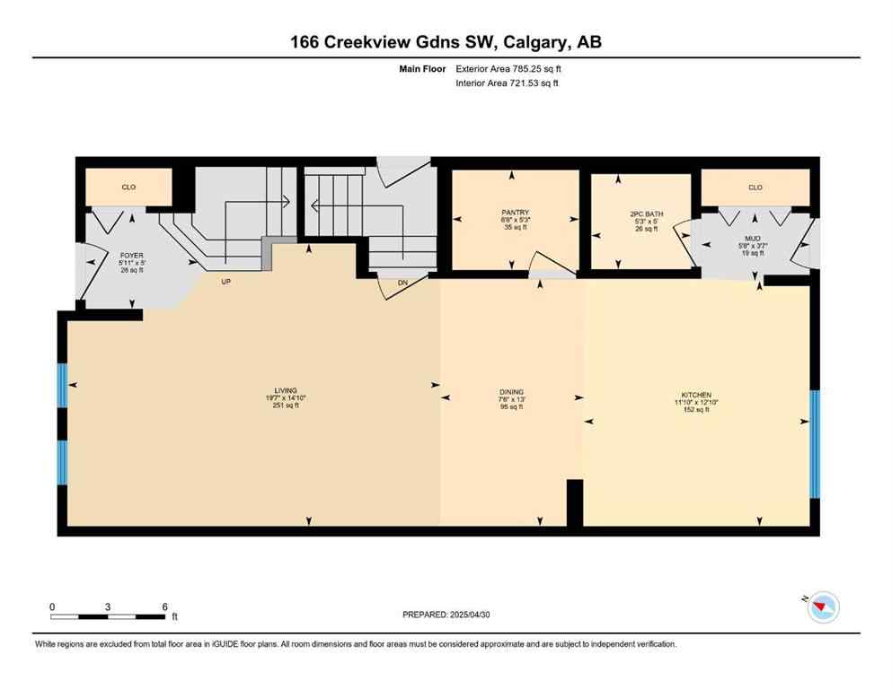 MLS® A2215819 - 166 Creekview Gardens SW in Pine Creek Calgary, Residential