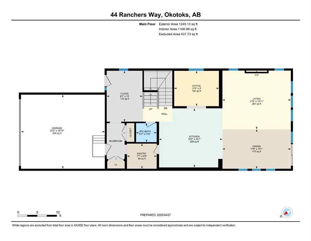 MLS® A2216181 - 44 Ranchers Way  in Air Ranch Okotoks, Residential