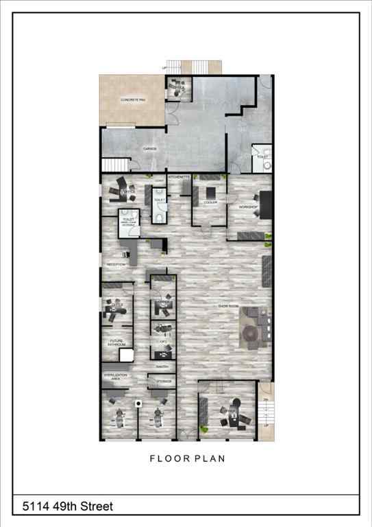 MLS® A2216391 - 5114 49th Street   in NONE High Prairie, Commercial