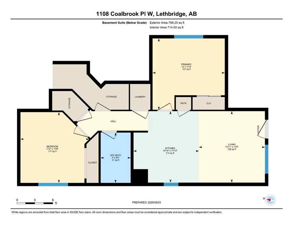 MLS® A2216769 - 1108 Coalbrook Place W in Copperwood Lethbridge, Residential