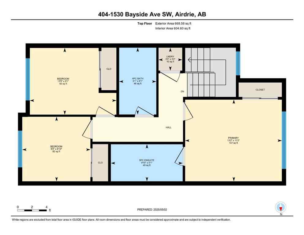 MLS® A2216911 - Unit #404 1530 Bayside Avenue SW in Bayside Airdrie, Residential