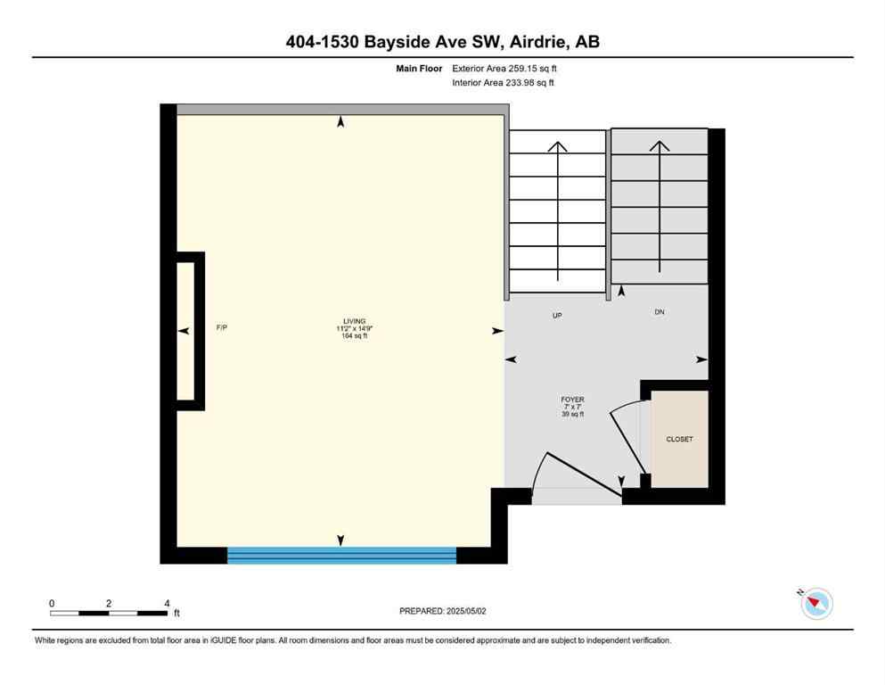 MLS® A2216911 - Unit #404 1530 Bayside Avenue SW in Bayside Airdrie, Residential