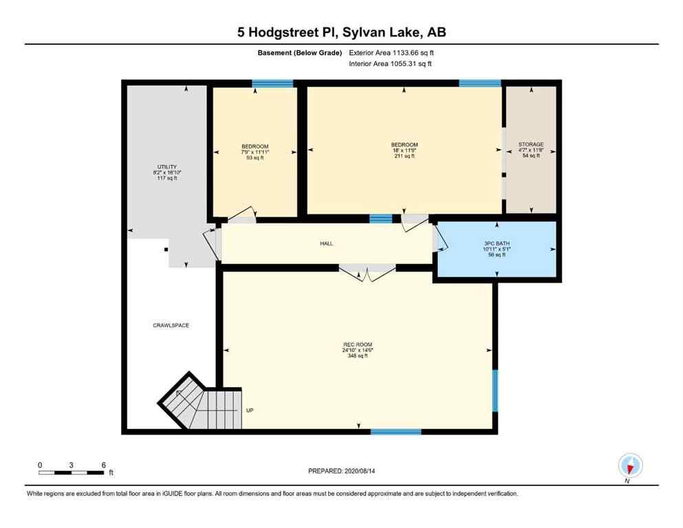 MLS® A2217258 - 5 Hodgstreet Place  in Hewlett Park Sylvan Lake, Residential