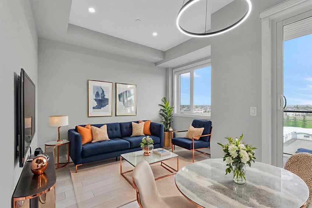 MLS® A2217401 - Unit #516 8230 Broadcast Avenue SW in West Springs Calgary, Residential
