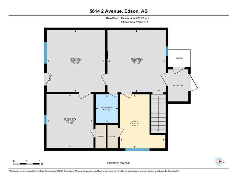 MLS® A2217428 - 5614 2 Avenue  in NONE Edson, Commercial