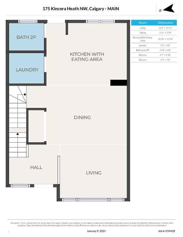 MLS® A2217623 - 175 Kincora Heath NW in Kincora Calgary, Residential