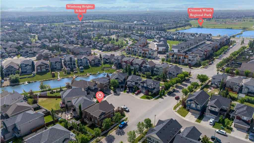 MLS® A2218370 - 30 Baywater Cape SW in Bayside Airdrie, Residential