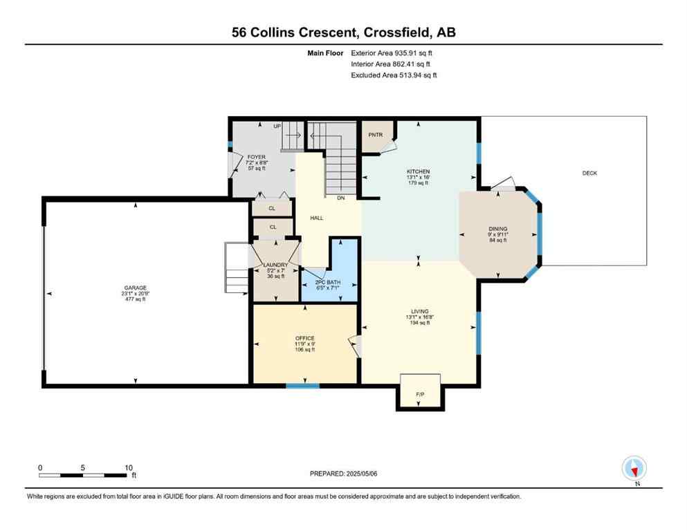 MLS® A2218742 - 56 Collins Crescent  in NONE Crossfield, Residential