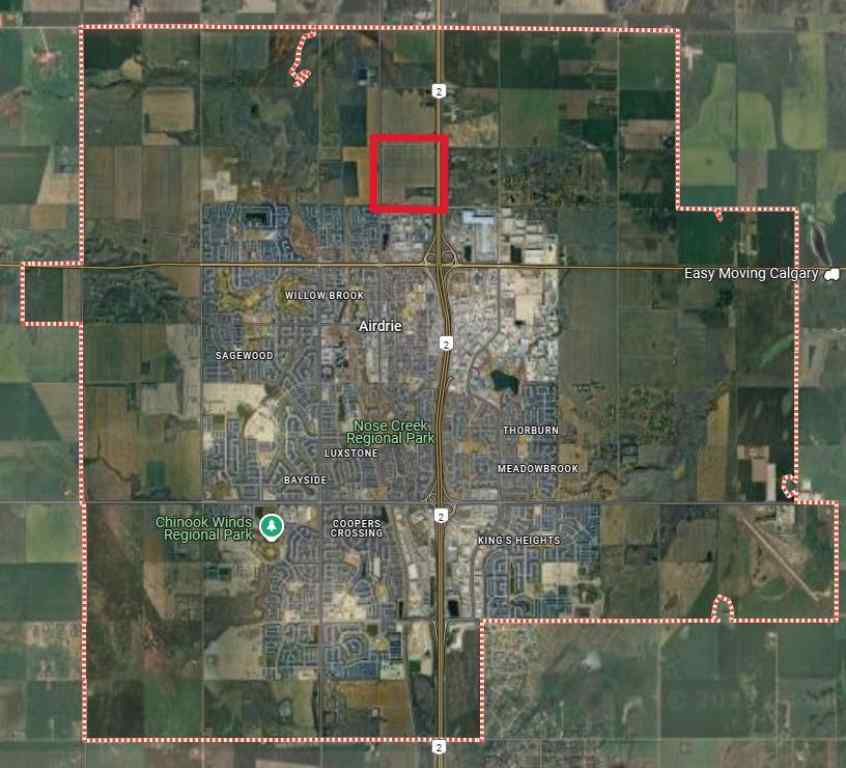 MLS® A2218751 - 272256 Dickson Stevenson Trail NE in NONE Airdrie, Land