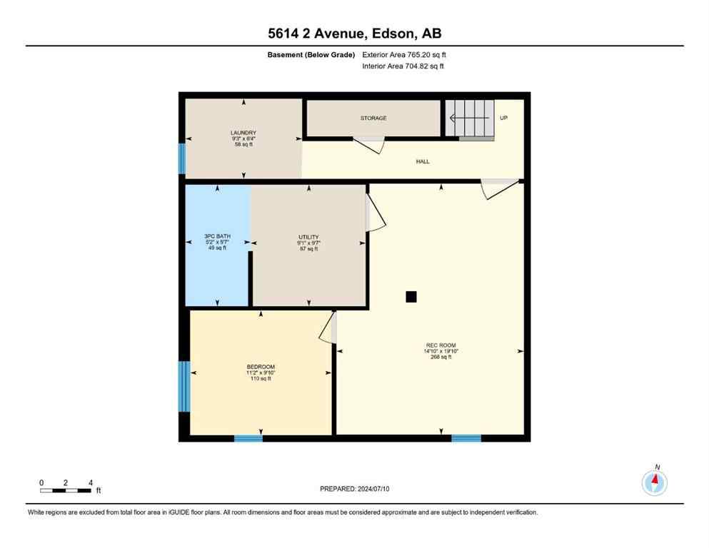 MLS® A2218973 - 5614 2 Avenue  in NONE Edson, Commercial