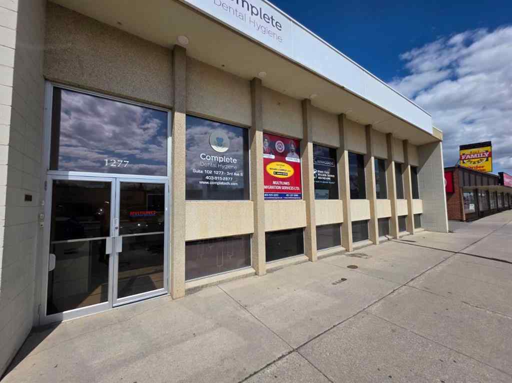 MLS® A2219241 - Unit #202 1277 3 Avenue S in Upper Eastside Lethbridge, Commercial