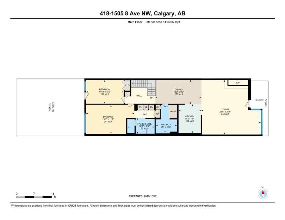 MLS® A2219888 - Unit #418 1505 8 Avenue NW in Hillhurst Calgary, Residential
