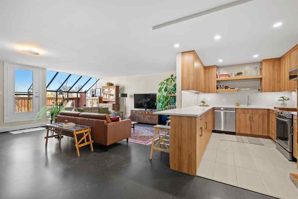 MLS® A2219888 - Unit #418 1505 8 Avenue NW in Hillhurst Calgary, Residential