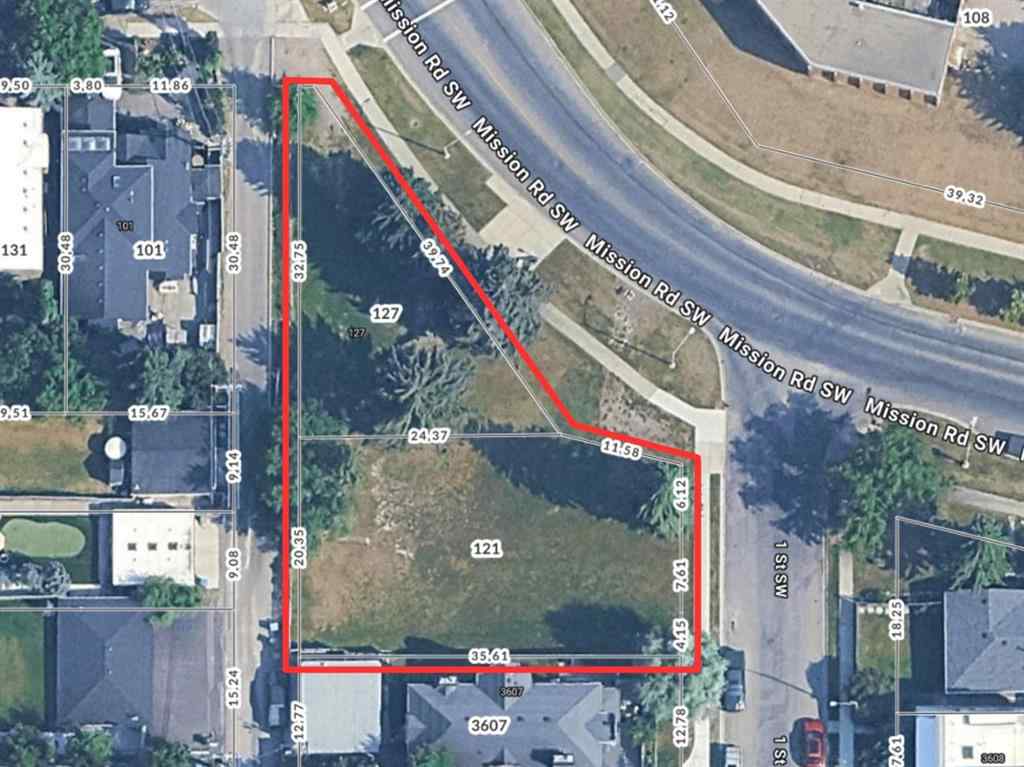 MLS® A2220413 - 121 & 127 Mission Road SW in Parkhill Calgary, Land