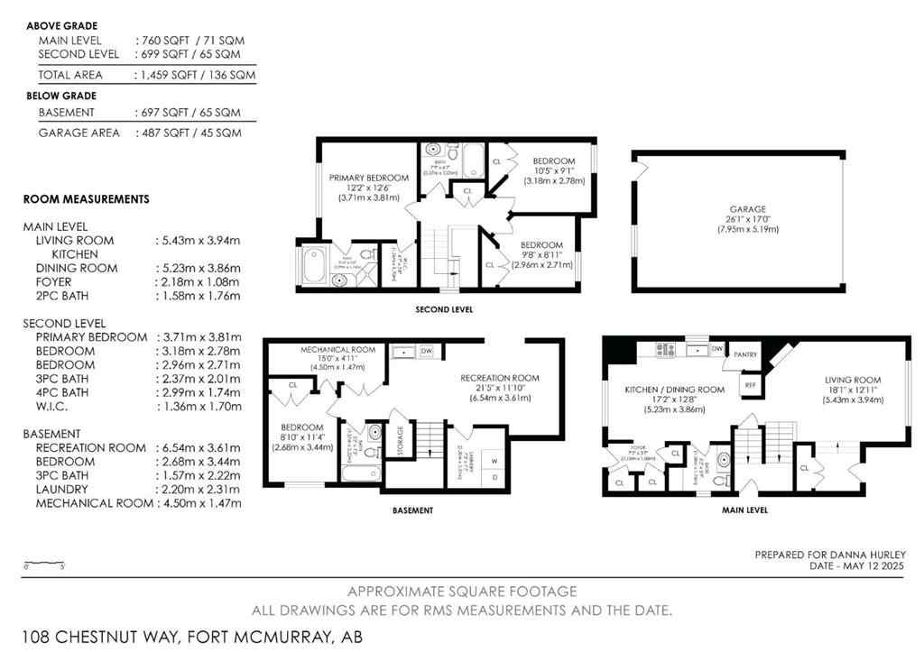 MLS® A2220783 - 108 Chestnut Way  in Timberlea Fort McMurray, Residential