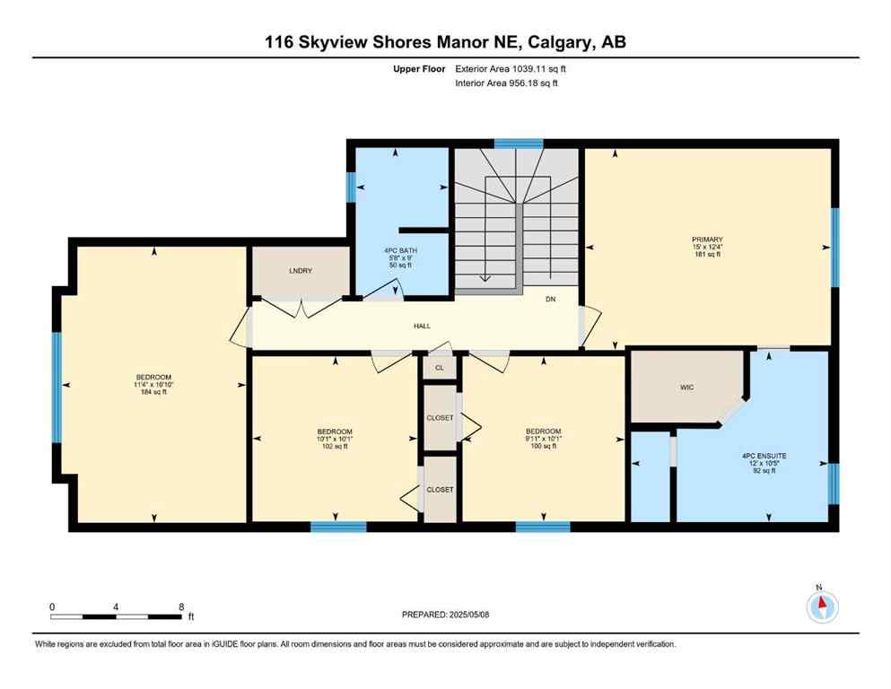 MLS® A2221033 - 116 Skyview Shores Manor NE in Skyview Ranch Calgary, Residential