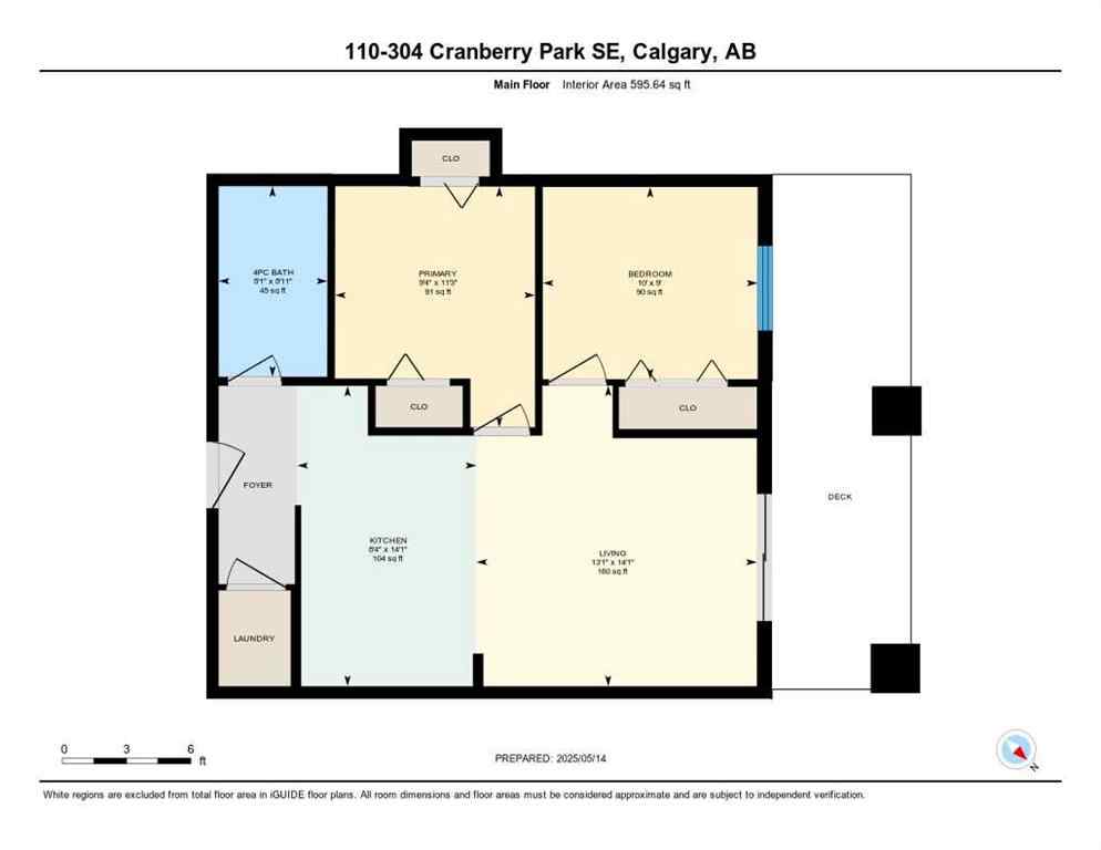MLS® A2221057 - Unit #110 304 Cranberry Park SE in Cranston Calgary, Residential