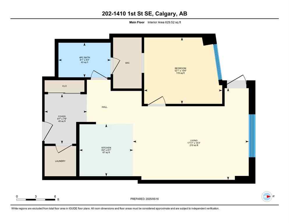 MLS® A2221307 - Unit #202 1410 1 Street SE in Beltline Calgary, Residential