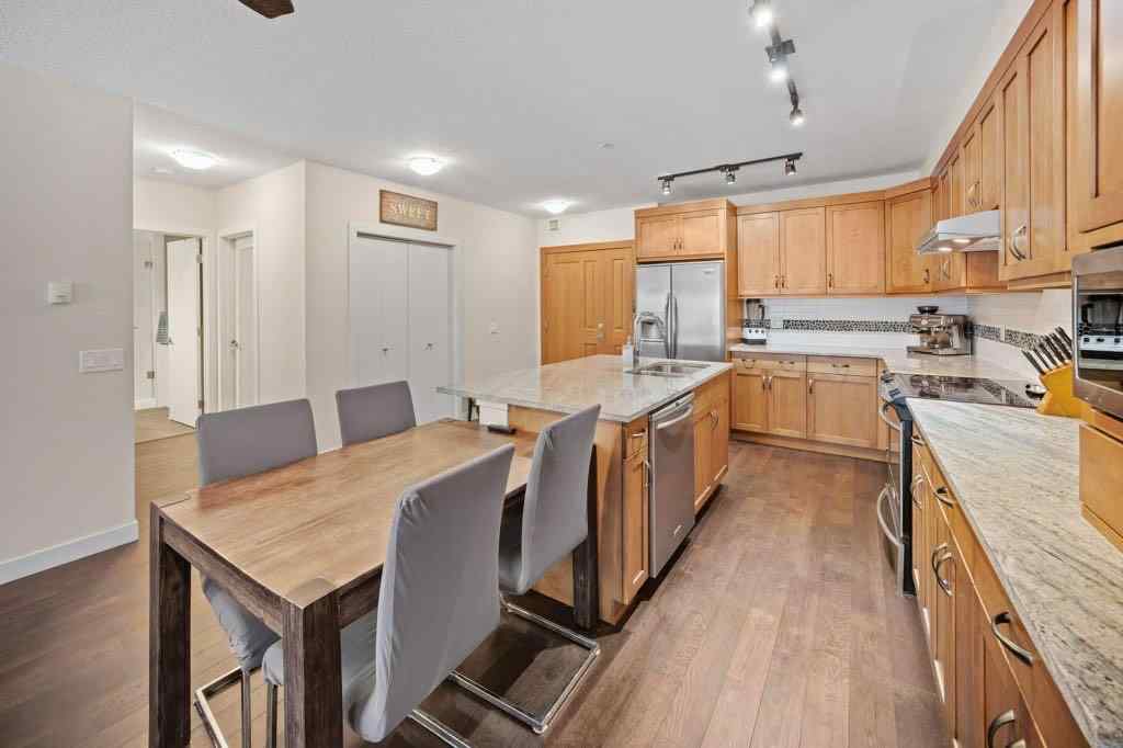 MLS® A2221320 - Unit #111 106 Stewart Creek Landing  in Three Sisters Canmore, Residential