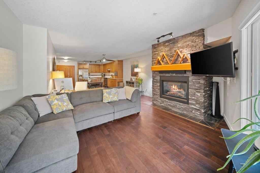 MLS® A2221320 - Unit #111 106 Stewart Creek Landing  in Three Sisters Canmore, Residential
