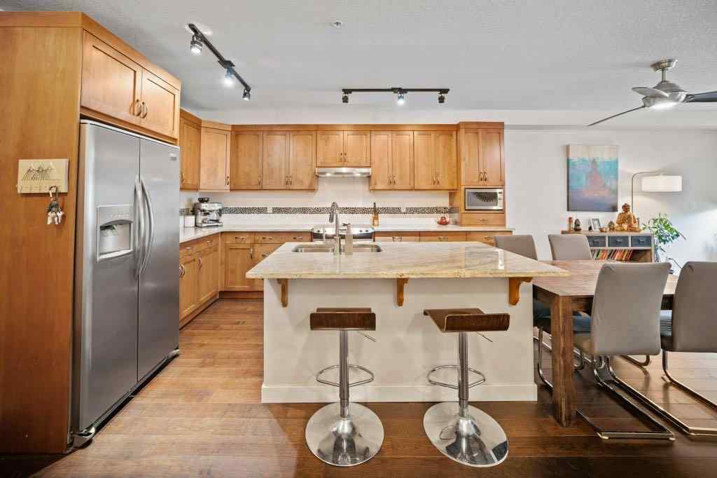 MLS® A2221320 - Unit #111 106 Stewart Creek Landing  in Three Sisters Canmore, Residential