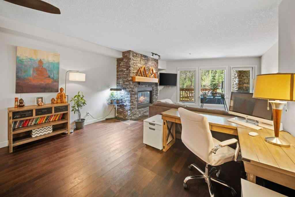 MLS® A2221320 - Unit #111 106 Stewart Creek Landing  in Three Sisters Canmore, Residential