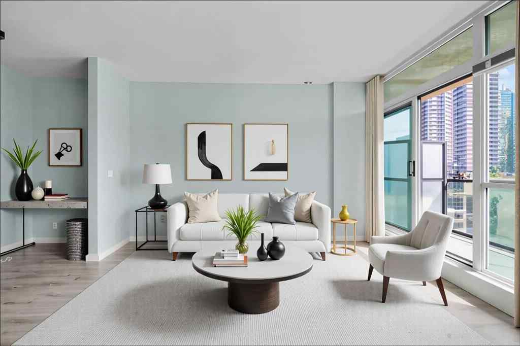 MLS® A2221523 - Unit #701 788 12 Avenue SW in Beltline Calgary, Residential