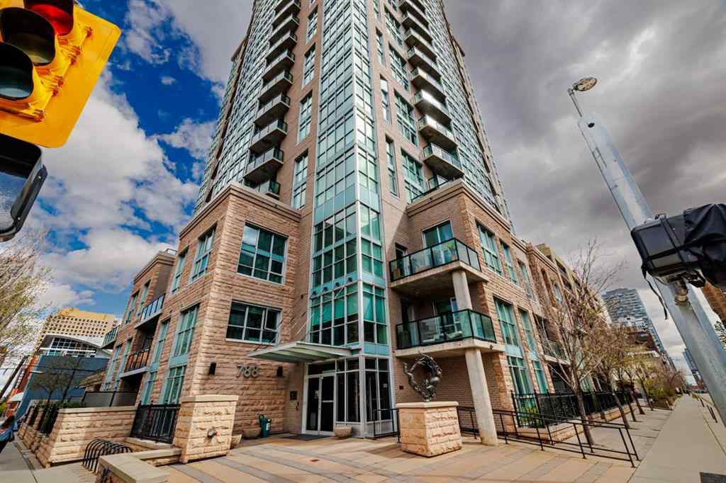 MLS® A2221523 - Unit #701 788 12 Avenue SW in Beltline Calgary, Residential