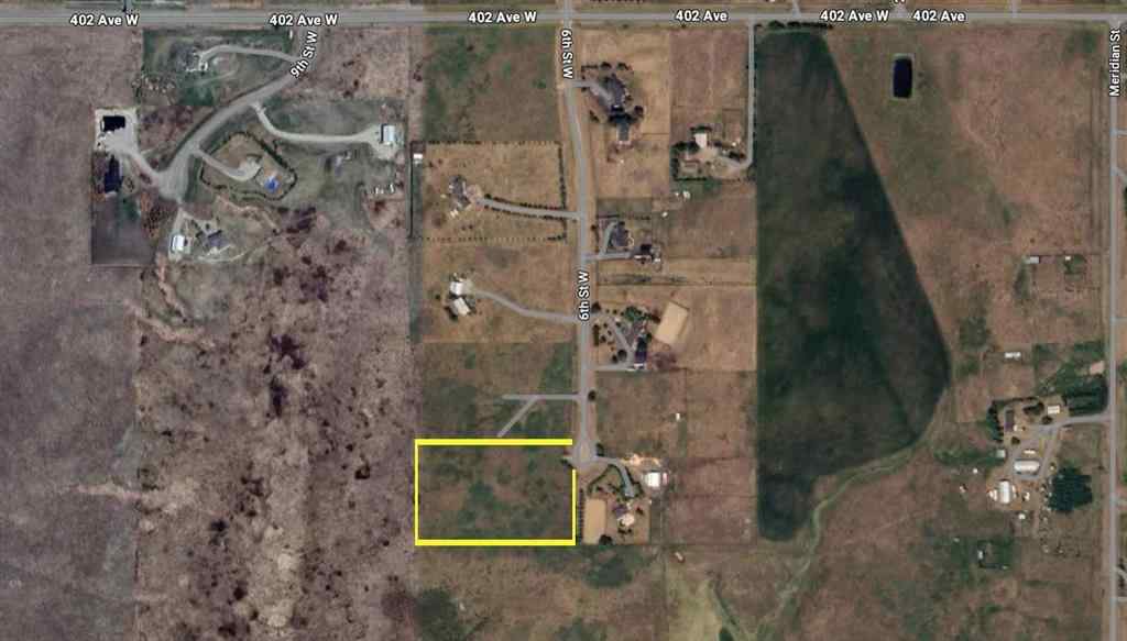 MLS® A2221530 - 402085 6 Street W in NONE Rural Foothills County, Land