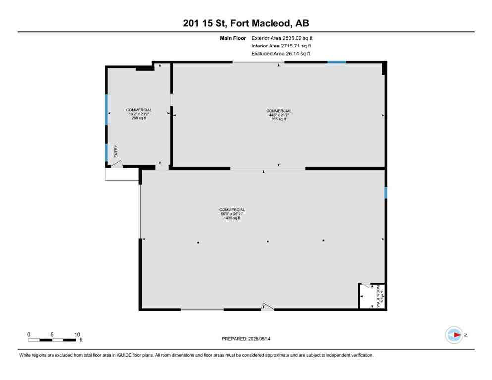 MLS® A2221719 - 201 & 215 15 Street  in NONE Fort Macleod, Commercial