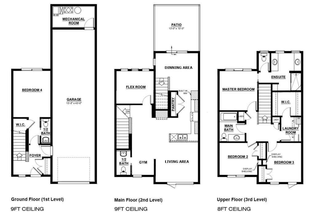 MLS® A2221865 - 232 Lucas Manor NW in Livingston Calgary, Residential