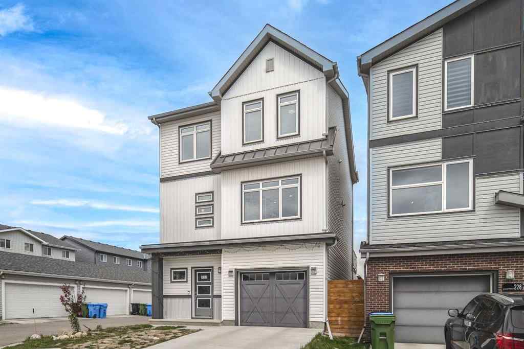 MLS® A2221865 - 232 Lucas Manor NW in Livingston Calgary, Residential