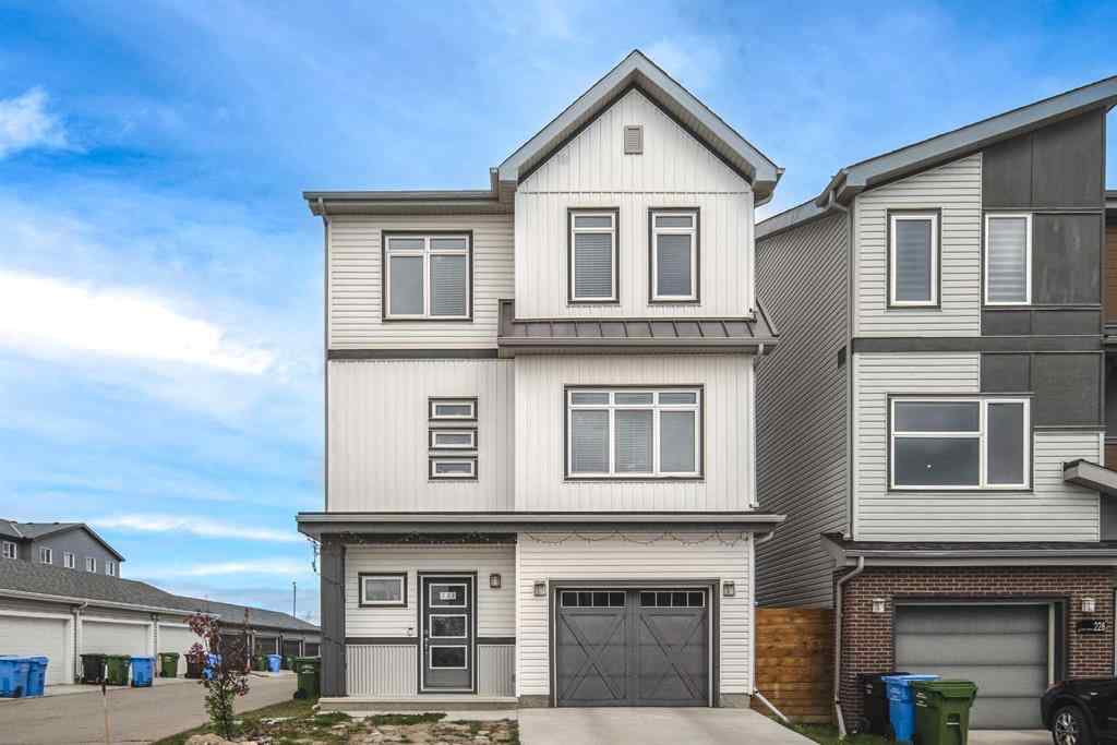 MLS® A2221865 - 232 Lucas Manor NW in Livingston Calgary, Residential